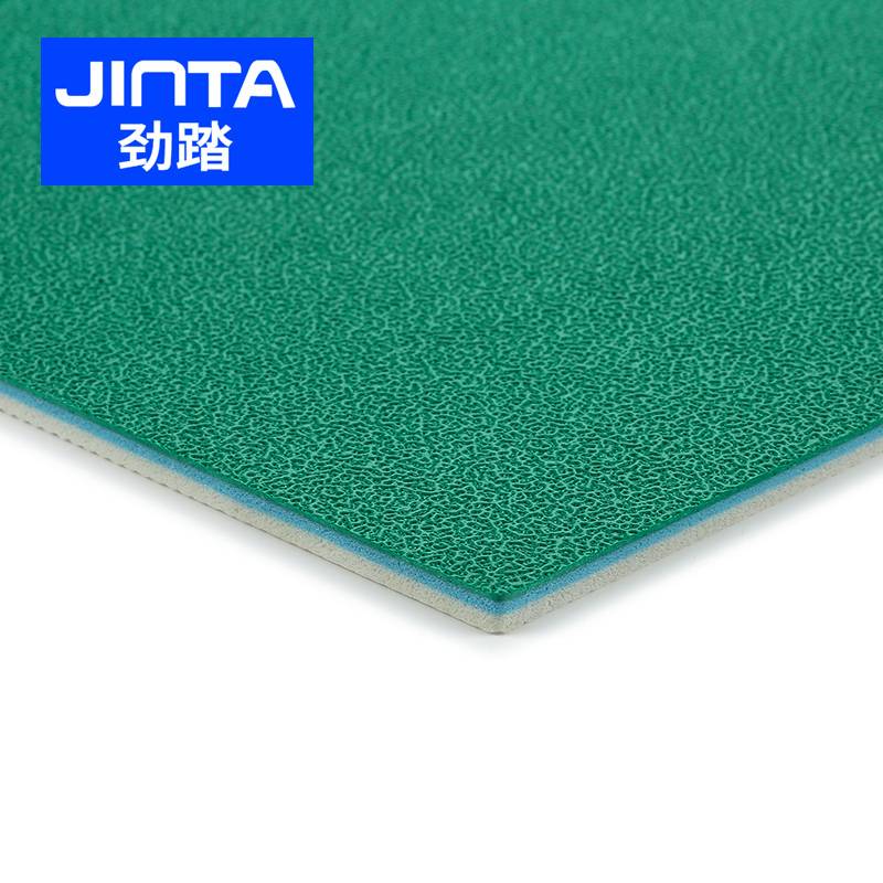 Jinzai upgraded version of Crystal Sand 5.0mm Badminton Placing Plastic Plastic PVC Sports Floor