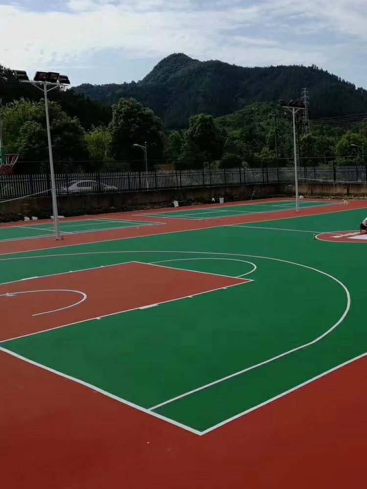 Outlier tennis ping paint lacquer water -based acrylic material cement floor non -slip, abrasion -resistant sports basketball floor