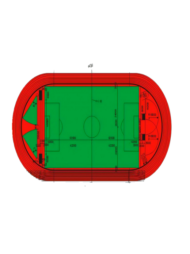 Plastic runway granular material school playground playground kindergarten breathable hybrid environmental protection wear -resistant sports venue