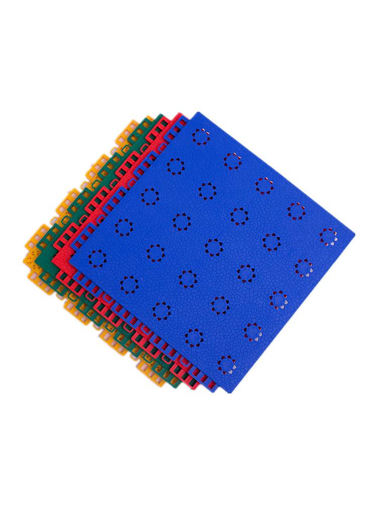 Kindergarten suspended floor outdoor basketball court dedicated outdoor sports field anti -slip resistance -resistant assembly plastic floor mats