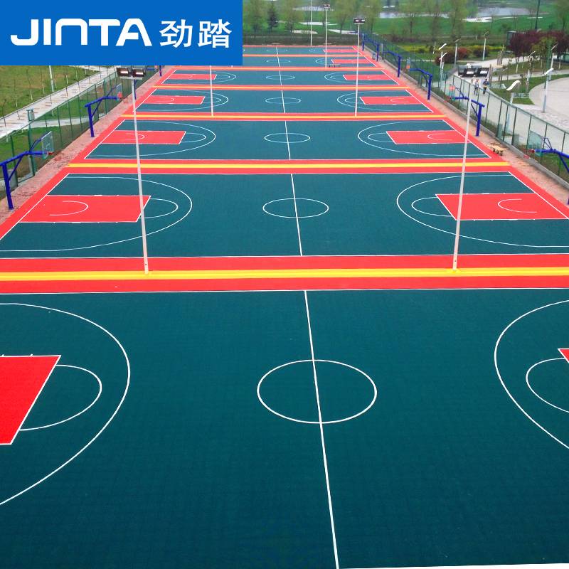 Step Suspending Floor Floor Basketball Court Outdoor Stitching Floor Badfighting Field Case -proof Slip Sports Floor
