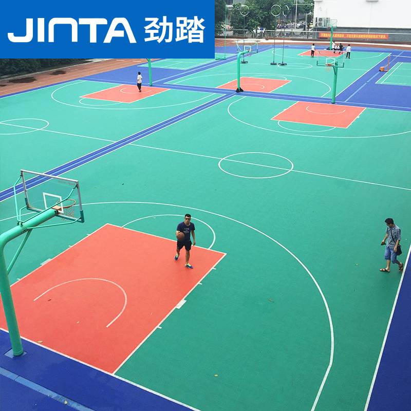 Step Suspending Floor Floor Basketball Court Outdoor Stitching Floor Badfighting Field Case -proof Slip Sports Floor