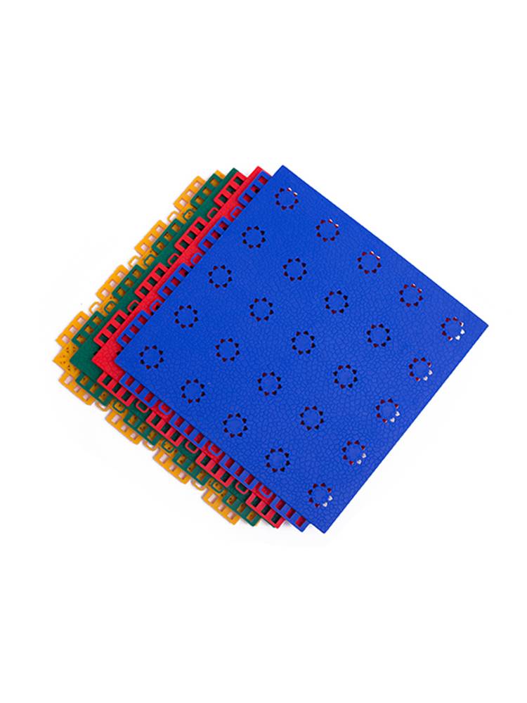 Suspended ground pads in kindergarten outdoor basketball venue rubber anti -slip plastic outdoor sports field suspended stitching floor