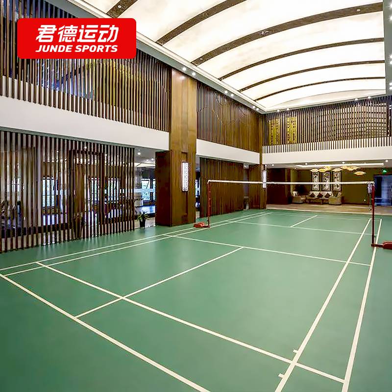 Badminton plastic tinement room table tennis table tennis venue special ground pad basketball venue rubber pad PVC plastic floor