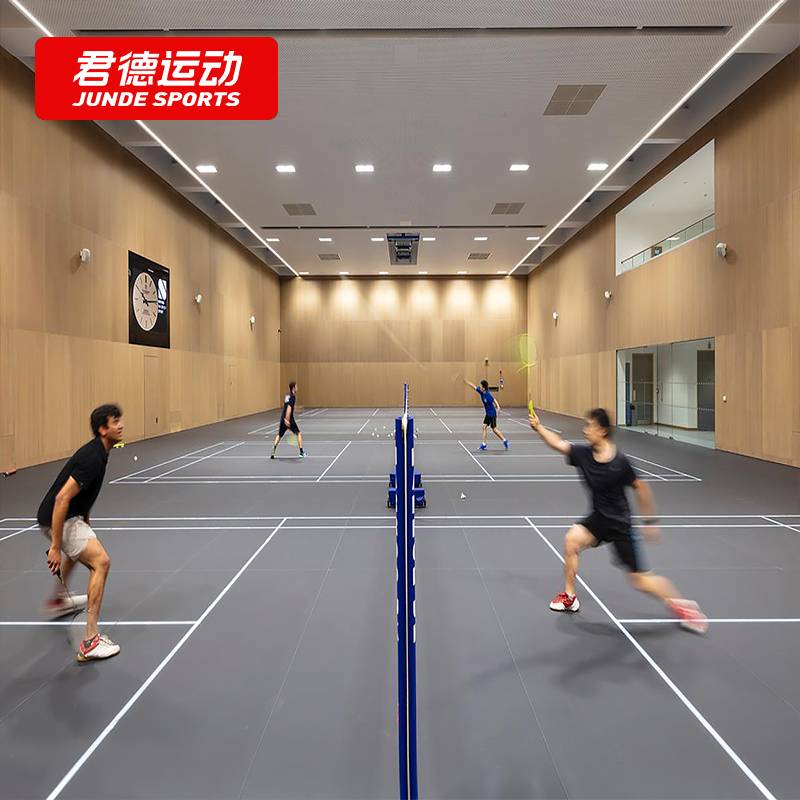 Badminton plastic tinement room table tennis table tennis venue special ground pad basketball venue rubber pad PVC plastic floor
