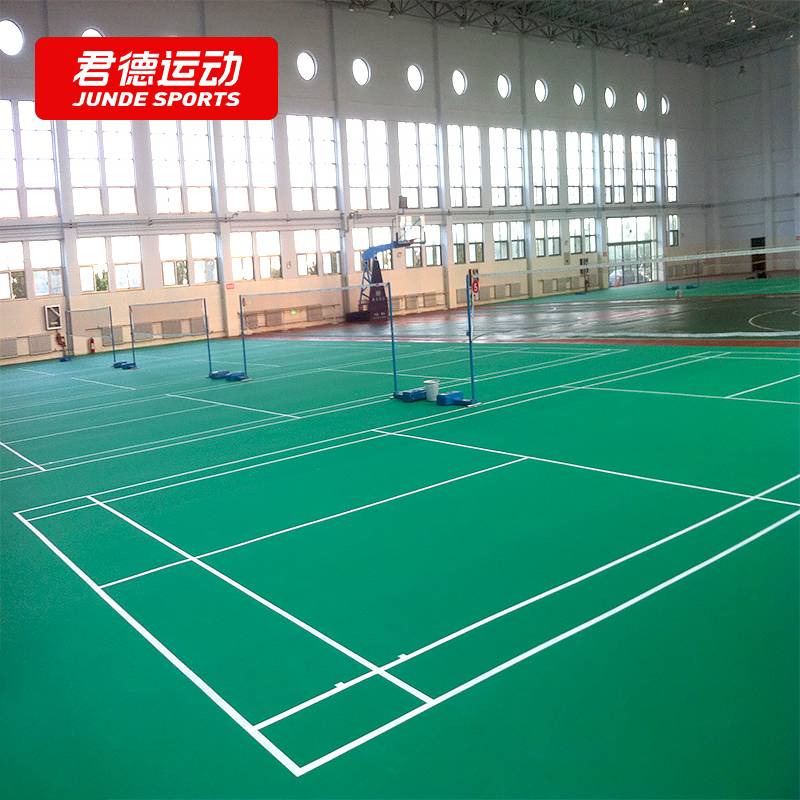 Badminton plastic tinement room table tennis table tennis venue special ground pad basketball venue rubber pad PVC plastic floor