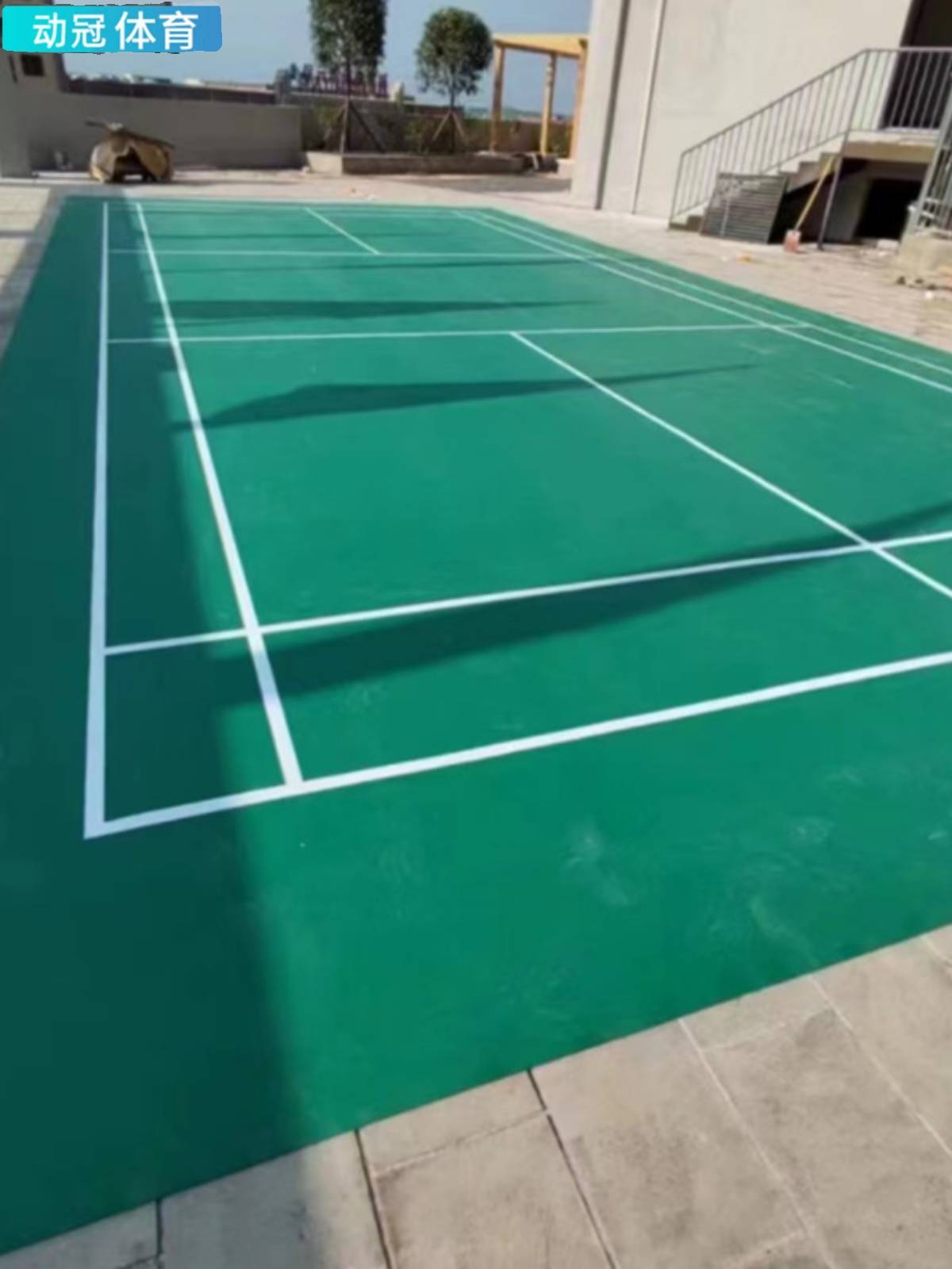 Badminton ground rubber pads indoor reclaimed scroll sports stadium fitness PVC sports floor badminton field rubber pads