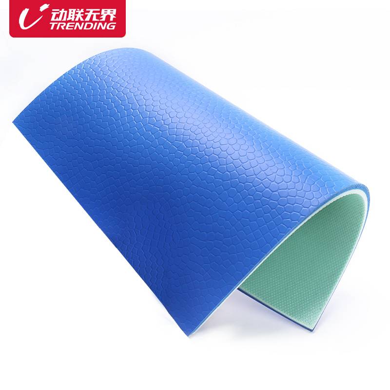 Dynamic union unbounded volleyball field gas row stadium venue motion indoor and outdoor anti -slip sports floor PVC ground rubber pads