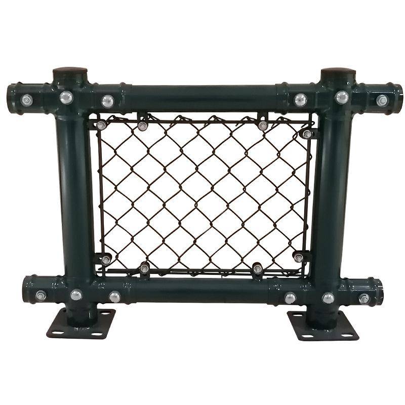 . Stadium enclosure network Sports venue isolation net fence hooks the football field school playground sports field iron wire mesh