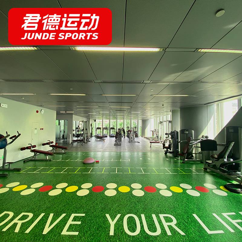 Fitness house glue customization 360 private education pattern studio multifunctional sports ground glue PVC body suitable ground cushion