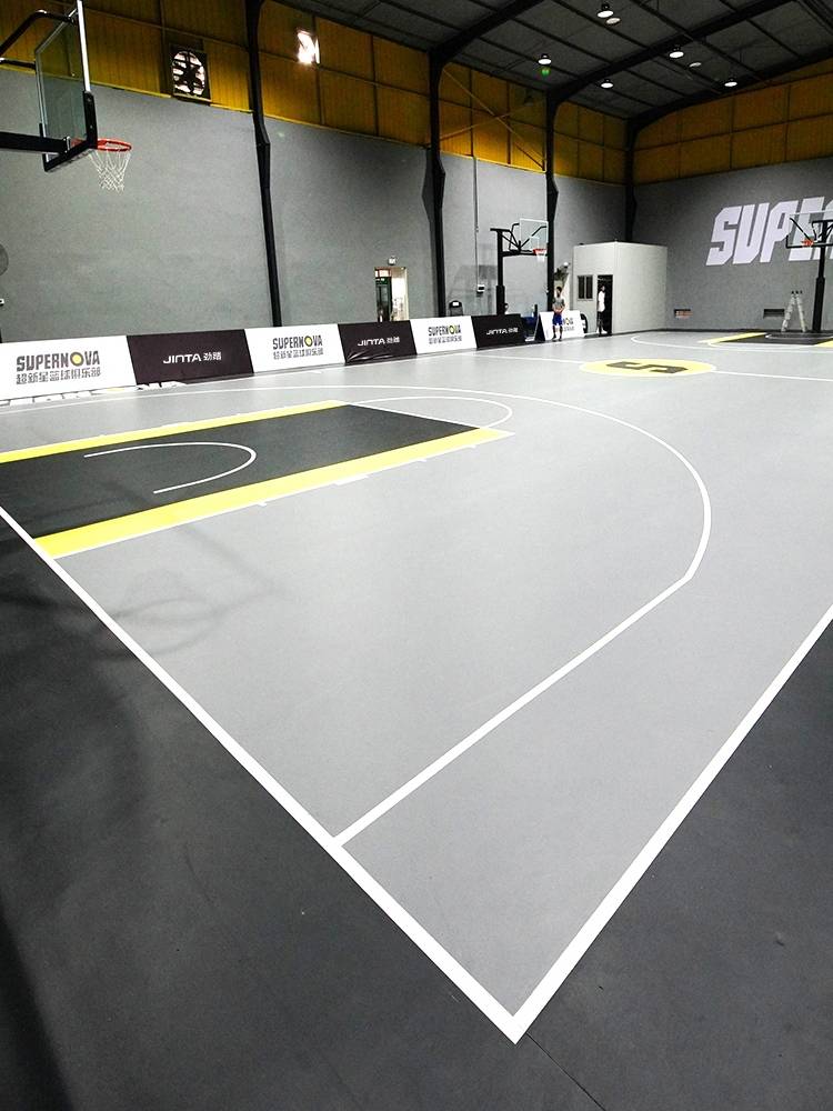 Basketball venue, rubber indoor and outdoor table tennis hall sports floor gym customized PVC plastic badminton floor mat