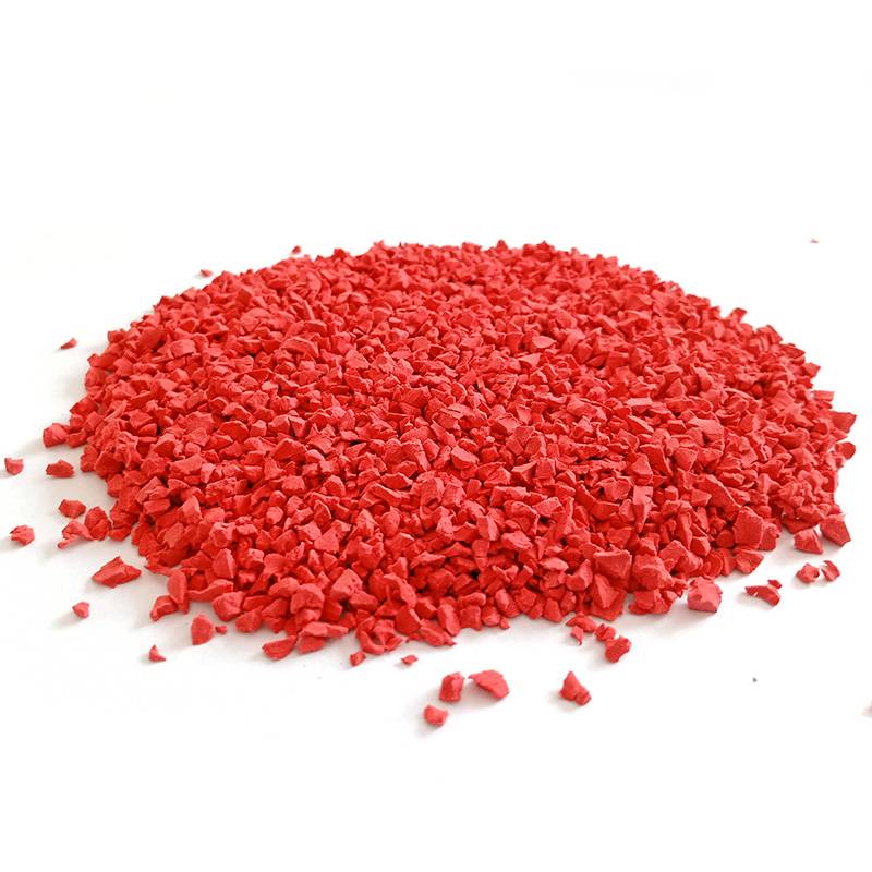 GROUND-BASED MATERIAL FOR THE EPDM SCHOOL OF RUBBER PARTICLE, AIR-TRANSMITTING PLASTIC RUNWAY