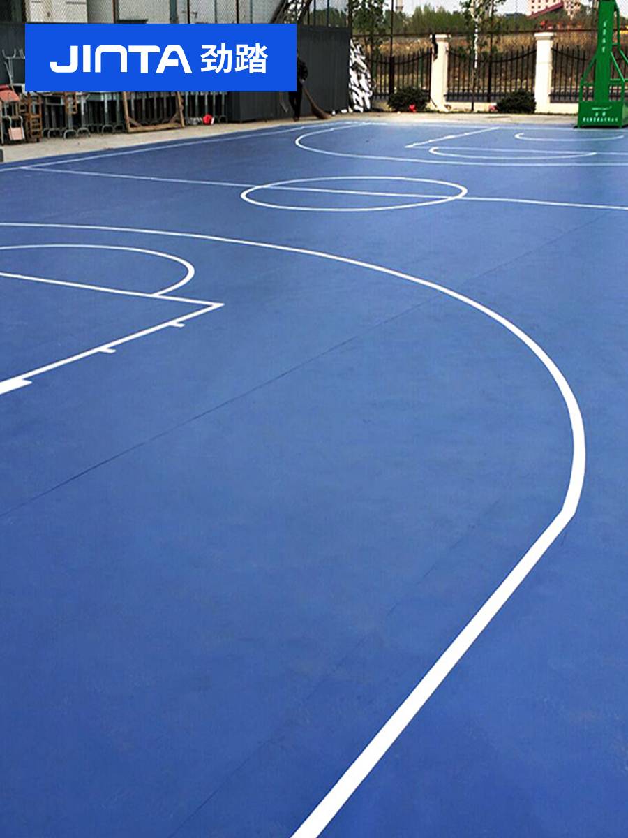 Basketball venue outdoor glue prefabricated rubber runway floor indoor PVC sports ground rubber badminton floor mat