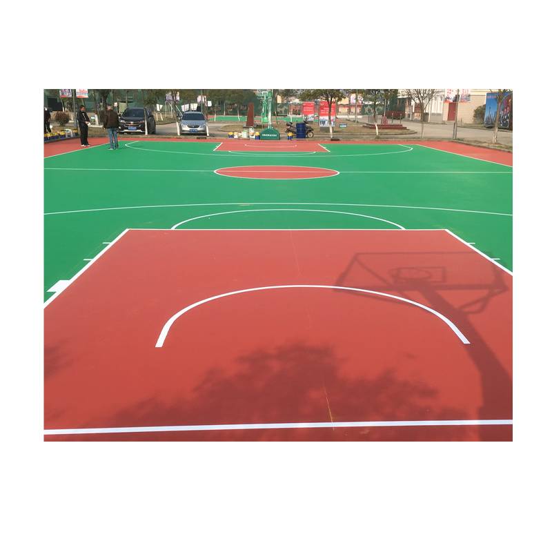 Outdoor Silicon PU Stadium Basketball Stadium Badminton Stadium Tennis Stadium Tennis Stadium Materials Anti -Slip -resistant Sports Sports Place Glamination
