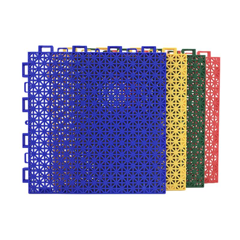 Standard suspended assembly floor outdoor garden badminton basketball field outdoor anti -slip plastic sports floor