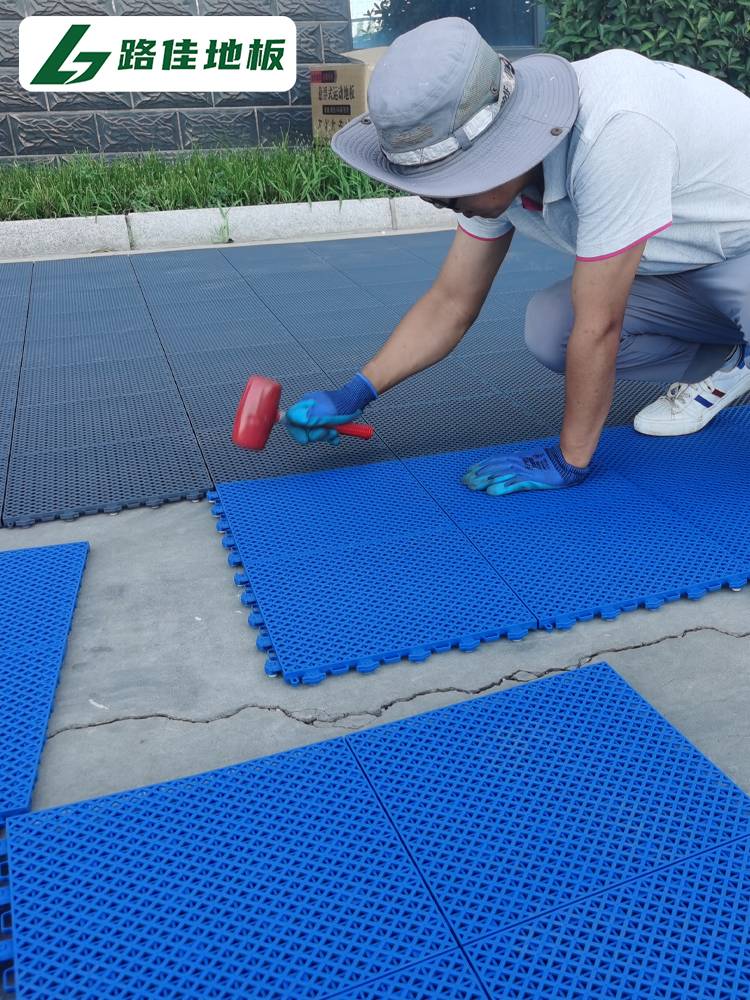 Basketball venue cushion outdoor floor assembly floor anti -sliding kindergarten floor cushion floor roller skating floor