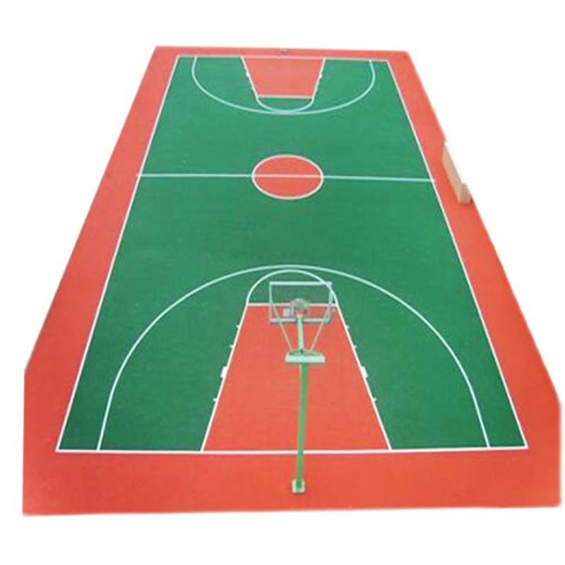 Basketball Court Plastic Plastic Plastic Silicon PU Competition Special Sports School Stadium wear -resistant anti -slip outdoor plastic runway