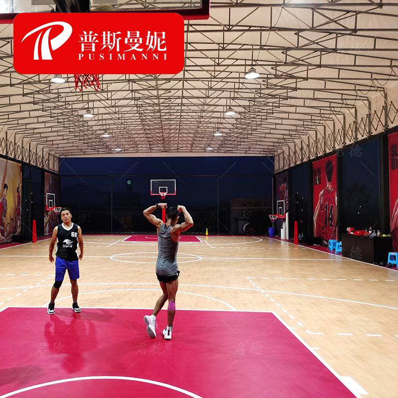Basketball venue Jelly Room Professional Basketball Hall PVC Plastic Plastic Floor Customized Children's Basketball Stadium Sports Gel Pad