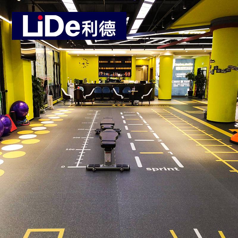 0 German fitness plastic gel PVC sports flooring can be plastic pads 36 Private teaching T basketball mall customized land