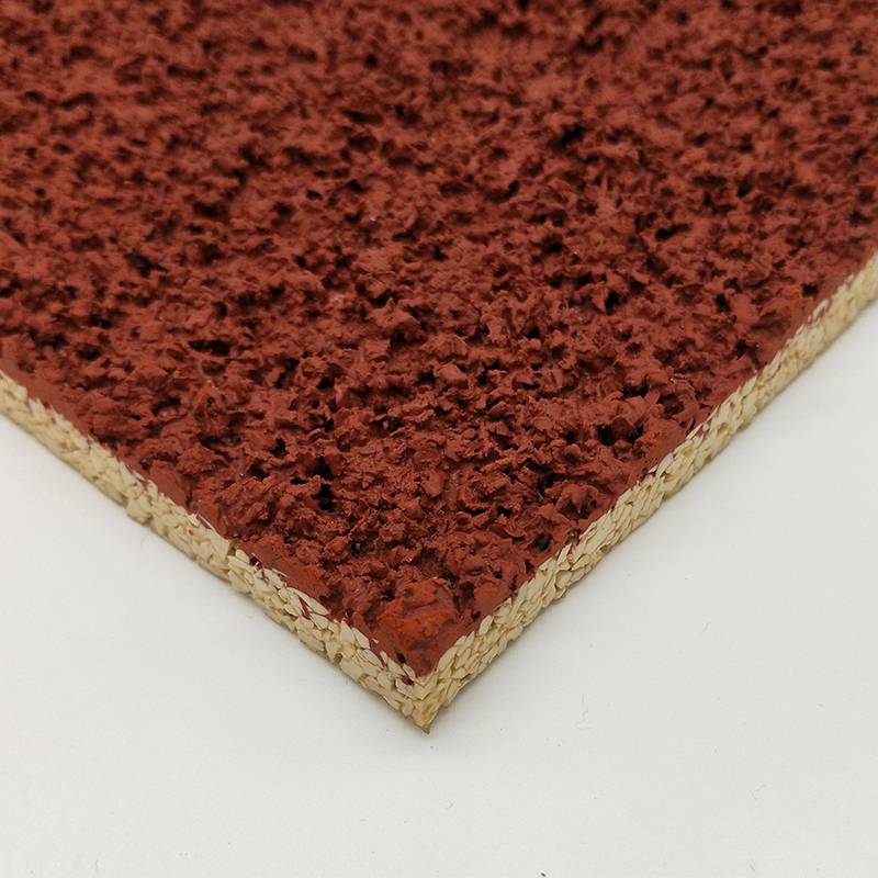 New national standard plastic runway air -breathable mixed school playground kindergarten EPDM rubber particles construction material