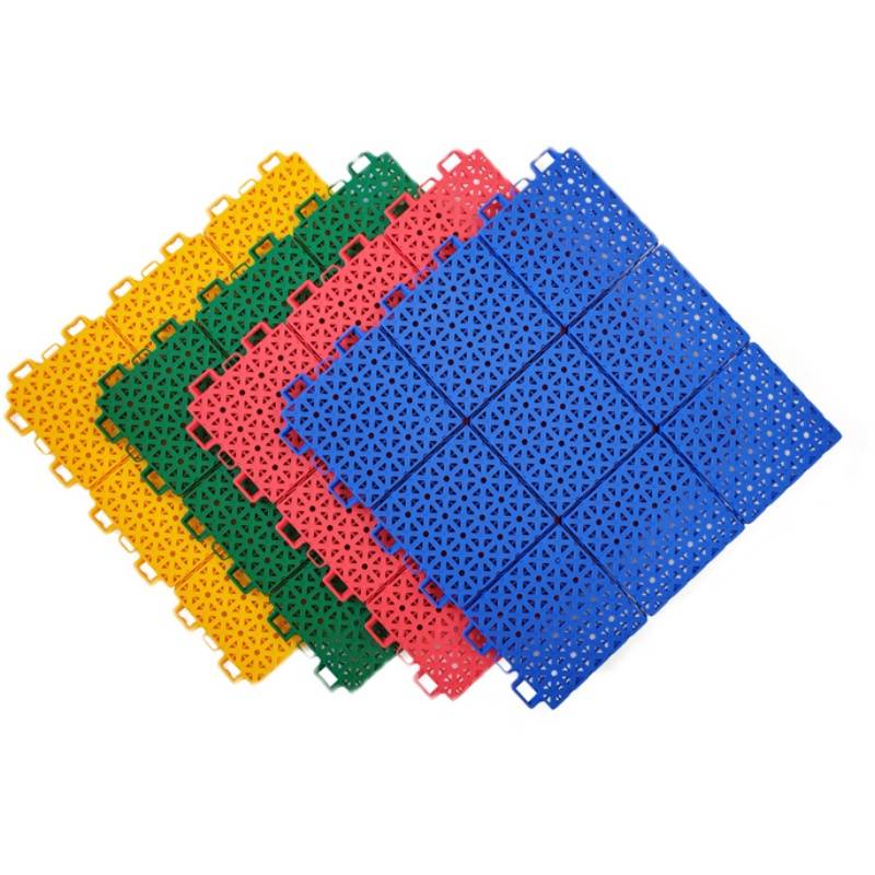 Suspension stitching floor basketball venue Jiao Outdoor Sports Play Battlefield Badfall Card Slip Suspending Cushion