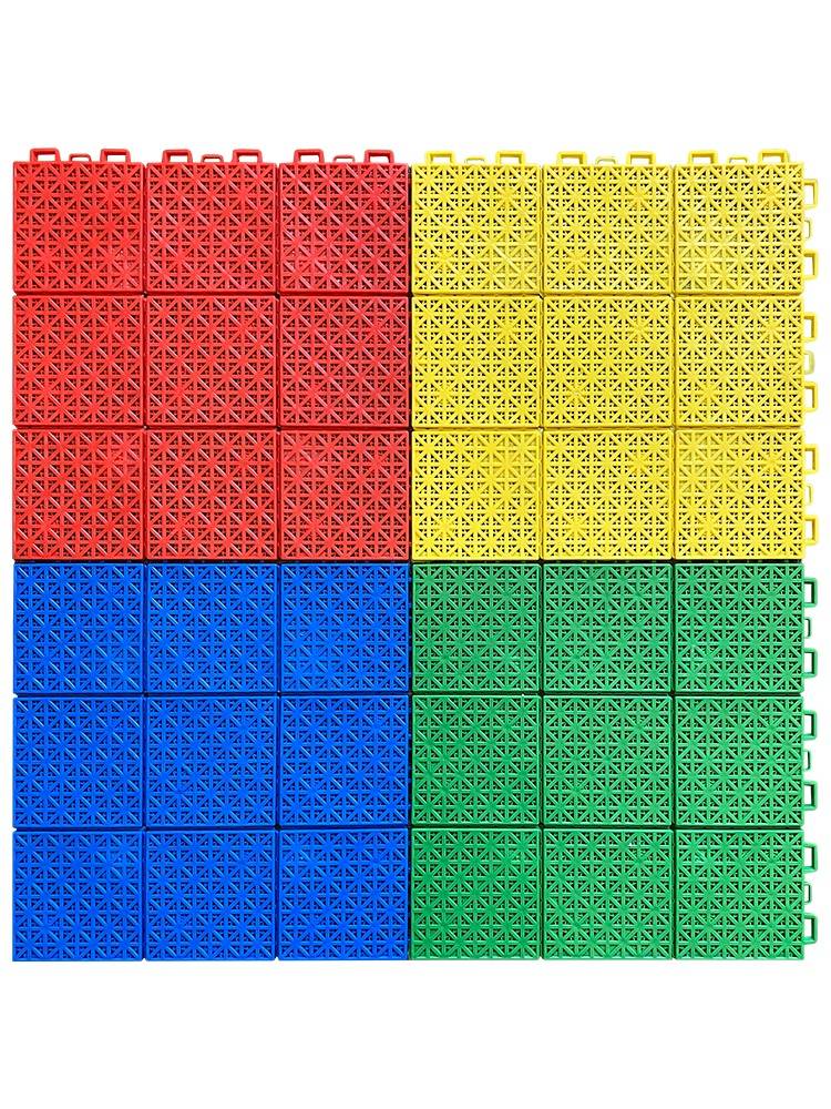 Basketball court suspended assembly floor outdoor sports plastic stitching floor cushion halftime outdoor tennis venue glue ground