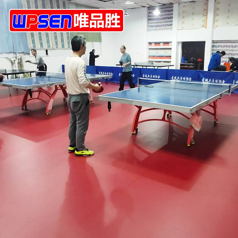 Viplocked Sports Place Gasplay Basketball Court Anti -slip PVC Sports Floor Pinenia Badminton Patent Place