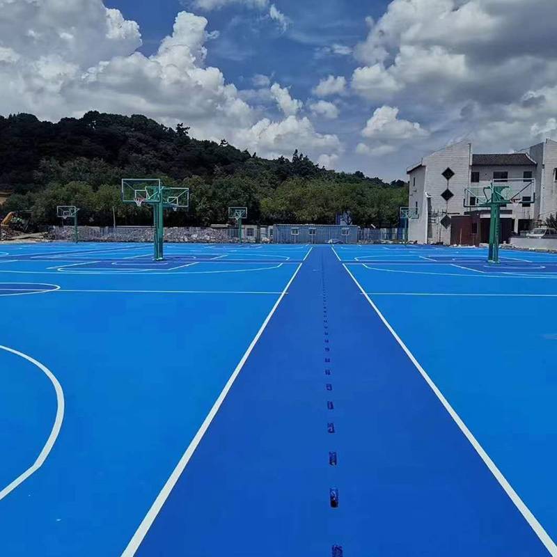 Acrylic basketball court tennis venue ping paint outdoor floor sports ground glue paint -resistant outdoor venue water properties