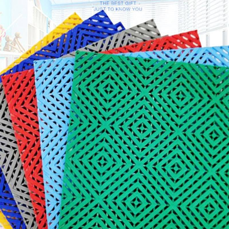 Suspended floor basketball court stitching rubber outer material sports plastic house F balcony assembly plastic anti -slip kindergarten room