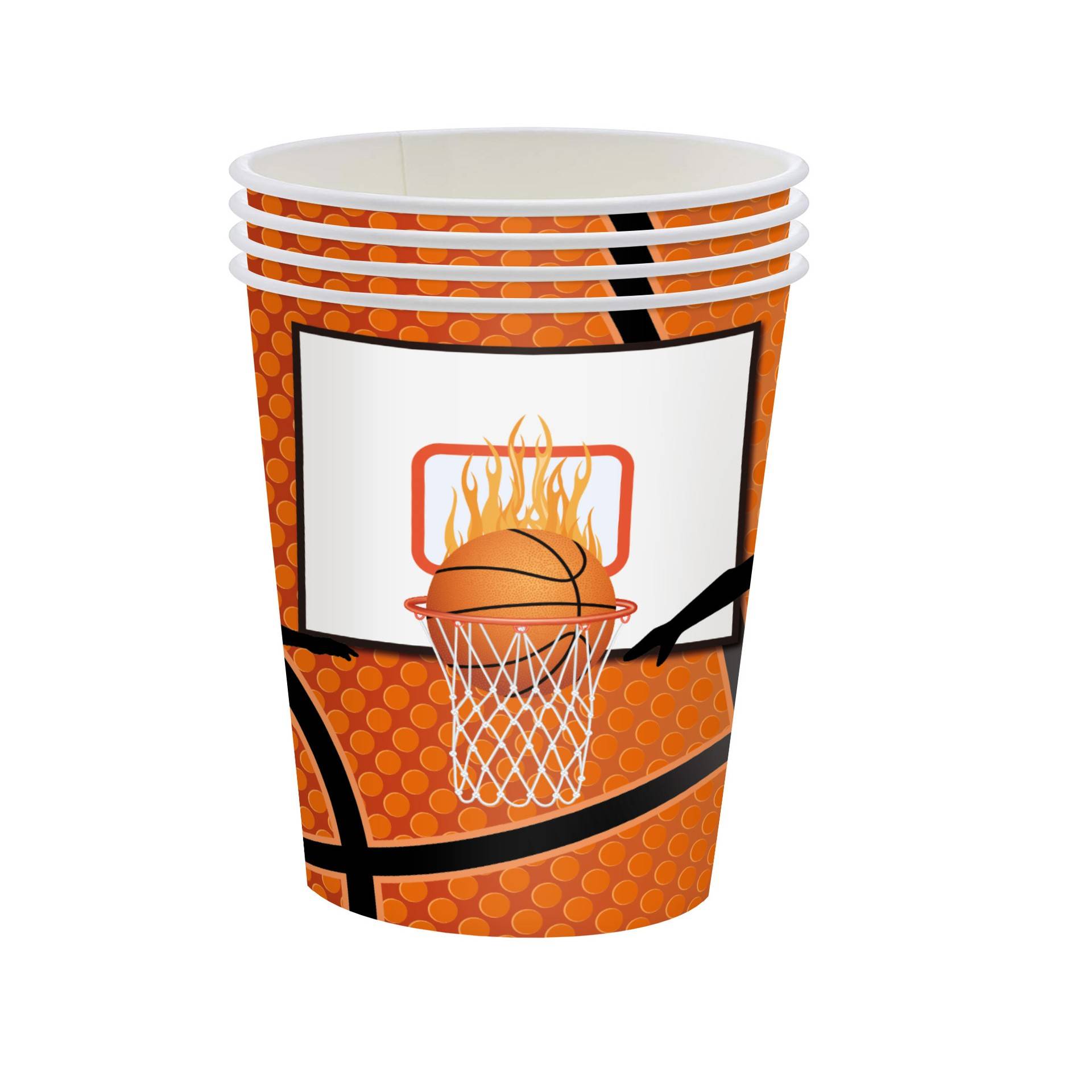 Twenty-four basketball glasses