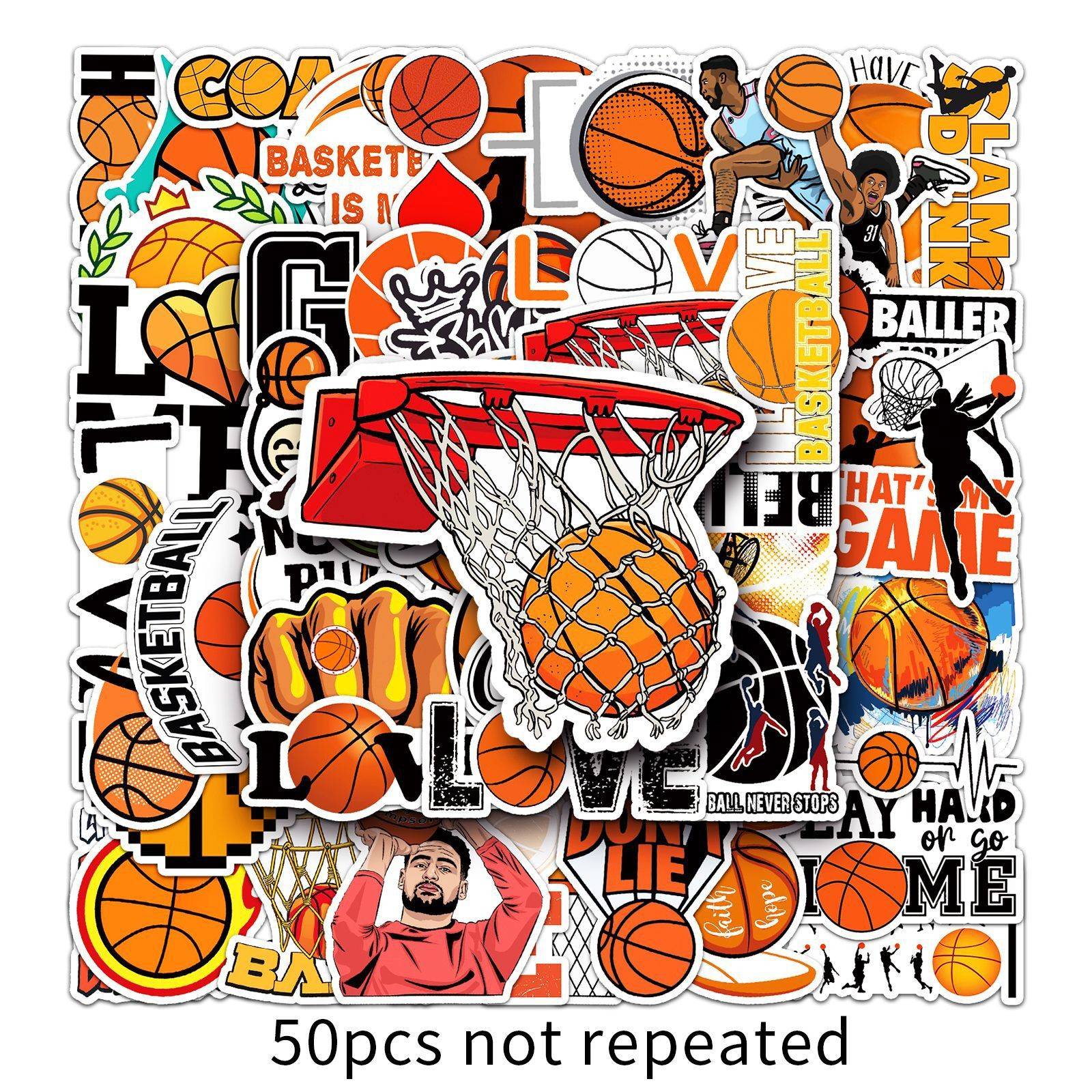 Basketball sticker 50