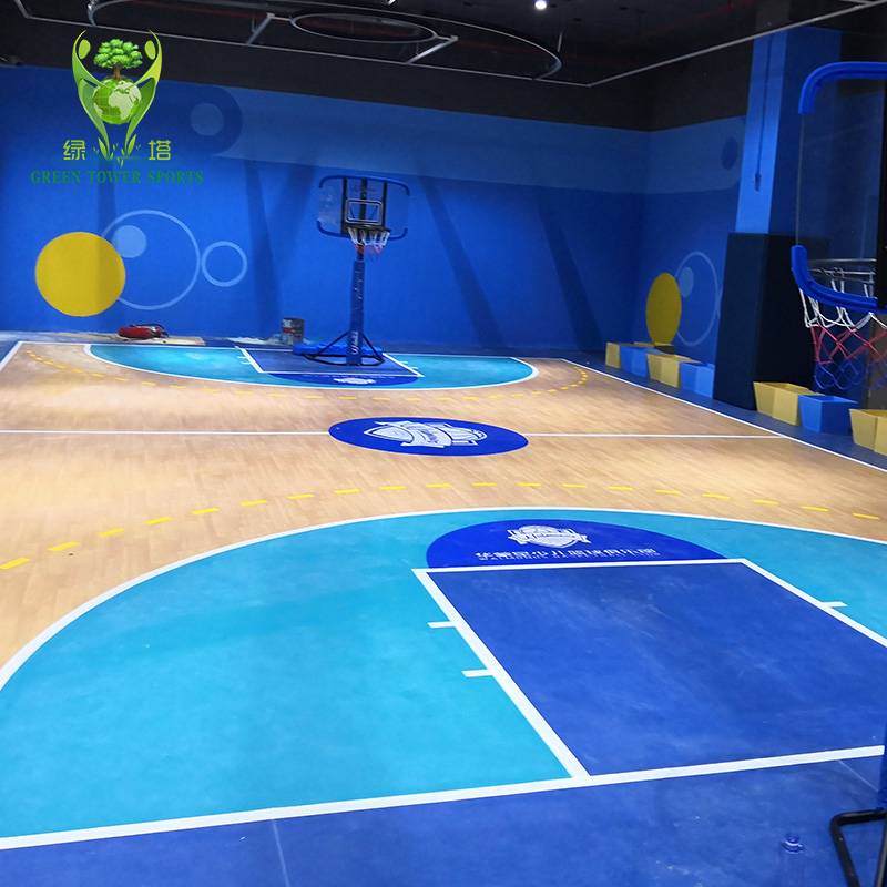 Badminton Stadium Basketball Place Gas Padding Room indoor table tennis PVC Plastic Sports Flooring Roll Badminton Platform