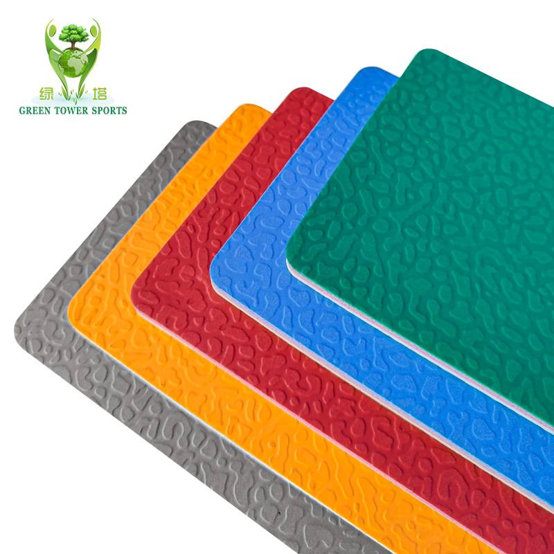 Badminton Stadium Basketball Place Gas Padding Room indoor table tennis PVC Plastic Sports Flooring Roll Badminton Platform