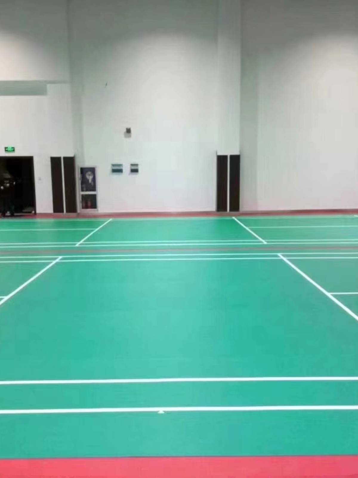 Badminton plastic cohesive indoor outdoor PVC sports floor can be charged with rolling air, the venue table tennis field rubber pads