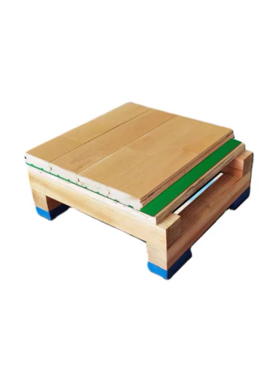 A single-bone sports floor for the sports floors of the indoor basketball court