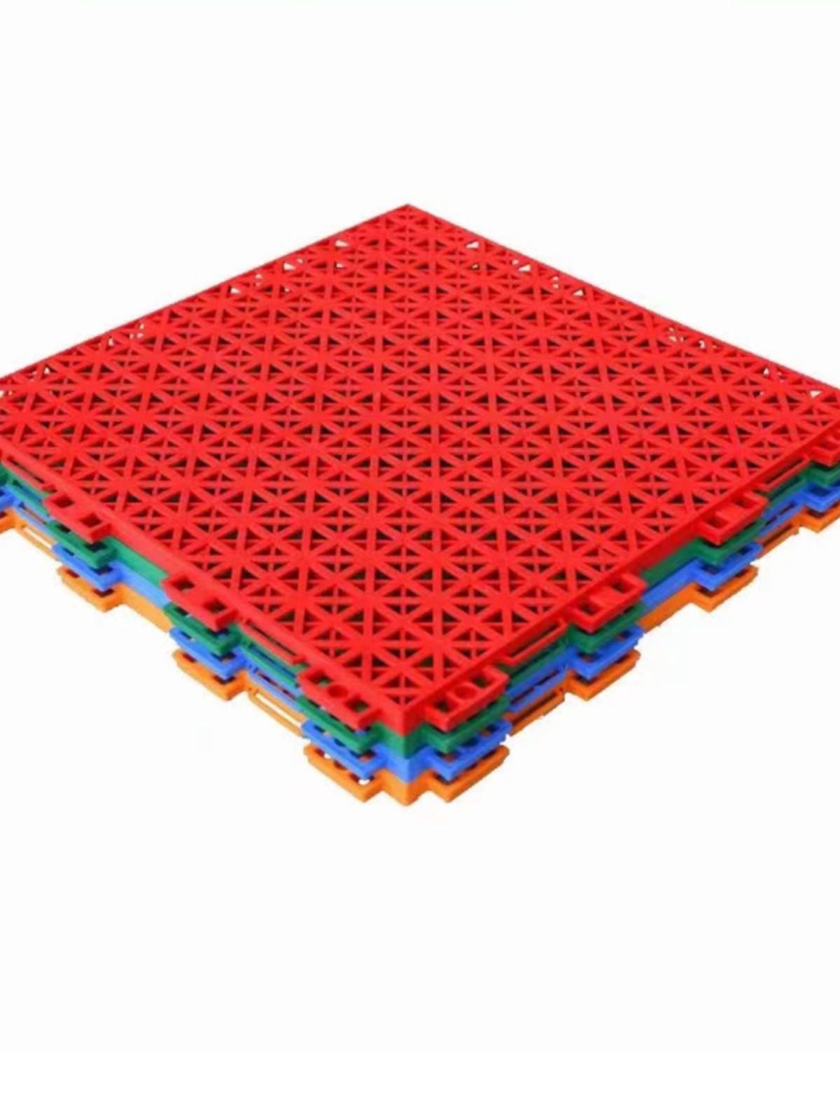 Suspended assembly floor Kindergarten outdoor basketball field outdoor anti -slip fucking field plastic waterproof sports ground glue