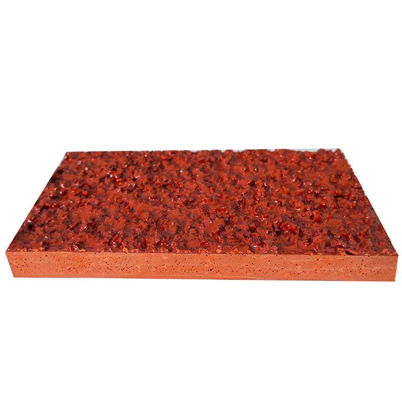 Plastic runway material granular construction floor repair EPDM playground school breathable mixed rubber repair