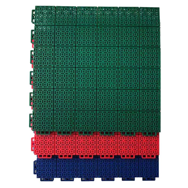 Outdoor suspended floor kindergarten non -slip floor pad basketball court sports ground rubber badminton stadium roller skating playground