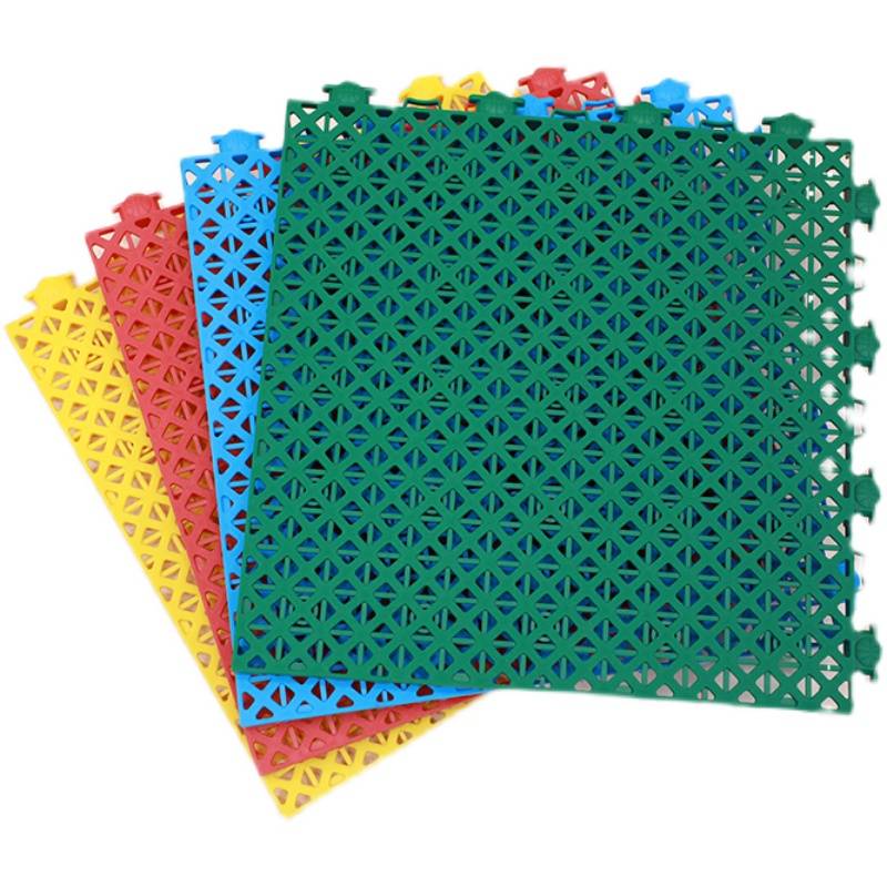 Outdoor suspended floor kindergarten non -slip floor pad basketball court sports ground rubber badminton stadium roller skating playground