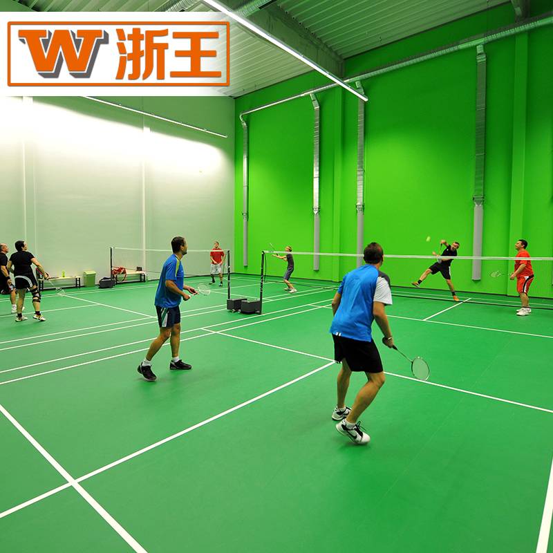Zhejiang King Basketball Stadium Sports Place Glipper Badfighting Field Jelly Ping Ping Table Tennis indoor PVC Plastic Flooring Cushion