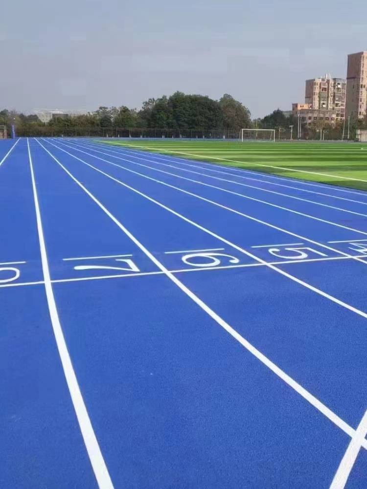 Plastic runway EPDM Granules School Playground Starting Trail Sports Place Basketball Court Material Construction Manufacturer