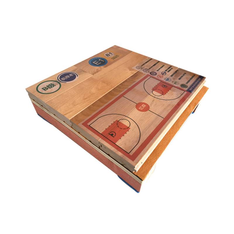 "Sportwood floor sports basketball court, a maple forest, a single-bone lumber, inside the woody stage."