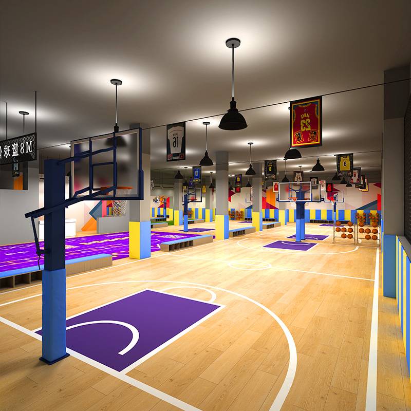 Children's basketball venue Jelly Children's Basketball Hall Special Plastic Sports Floor Indoor Basketball Place Cushion