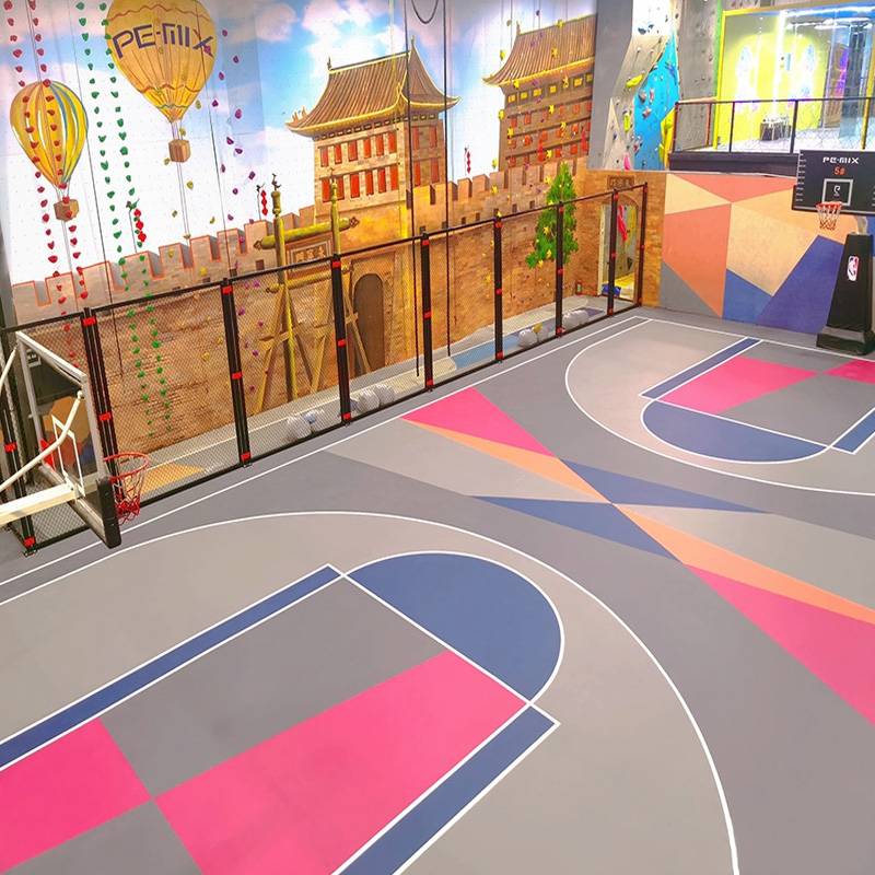 Children's basketball venue Jelly Children's Basketball Hall Special Plastic Sports Floor Indoor Basketball Place Cushion