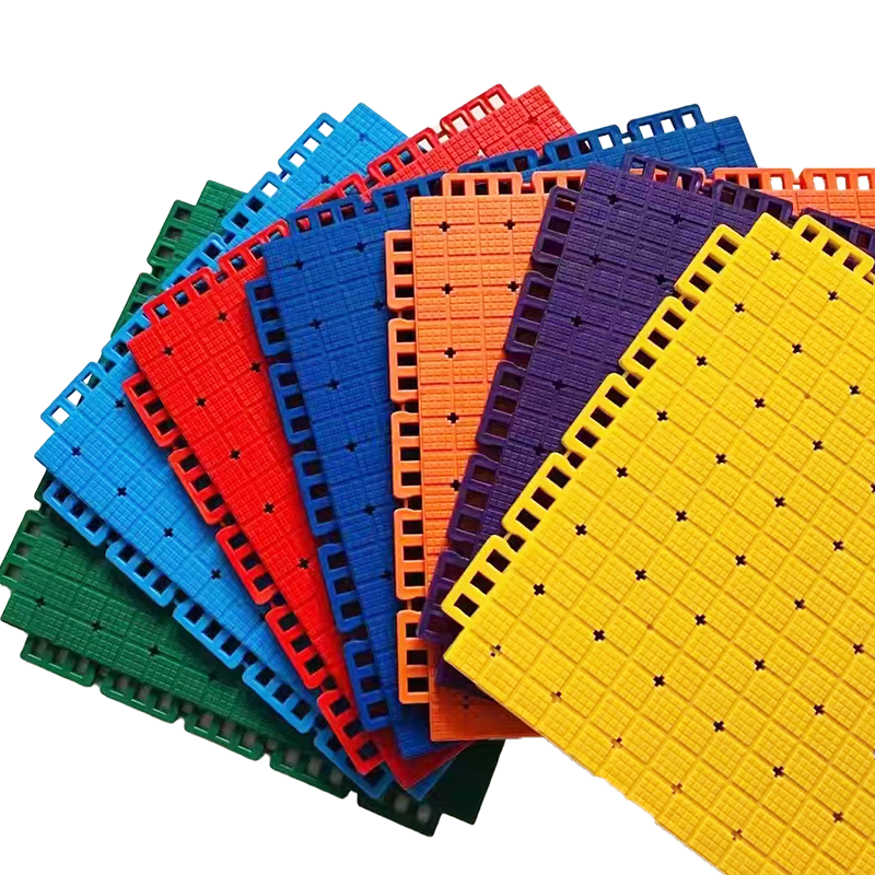 Kindergarten non -slip assembly ground cushioning field sports floor outdoor basketball court badminton court suspended floor