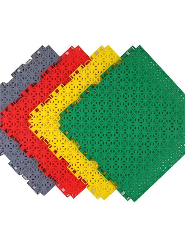 Kindergarten suspended floor pad outdoor basketball venue adhesive skid playground sports field assembly suspended floor outdoor outdoor