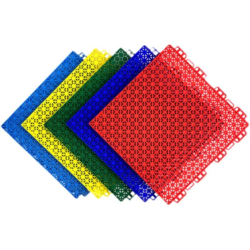 Suspended floor Kindergarten outdoor basketball court assembly ground outdoor playground plastic runway non -slip rotation