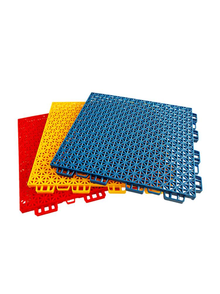 Basketball court suspended floor outdoor school playground badminton sports venue rubber kindergarten assembly suspended floor mat