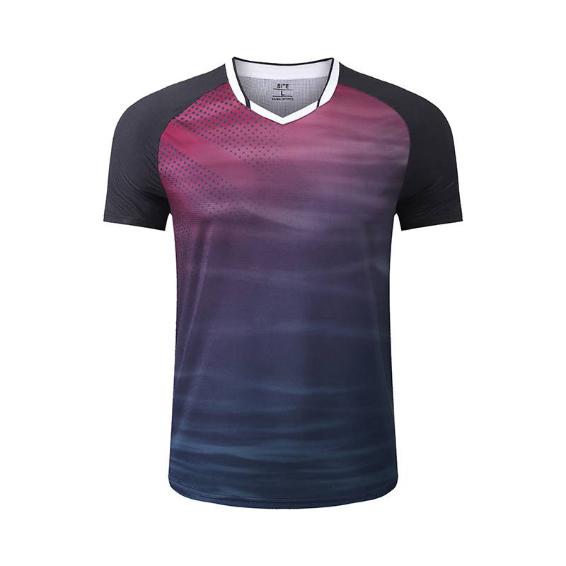 New badminton training service women's sports suits men's speed dry children's table tennis tennis jersey competition team professional