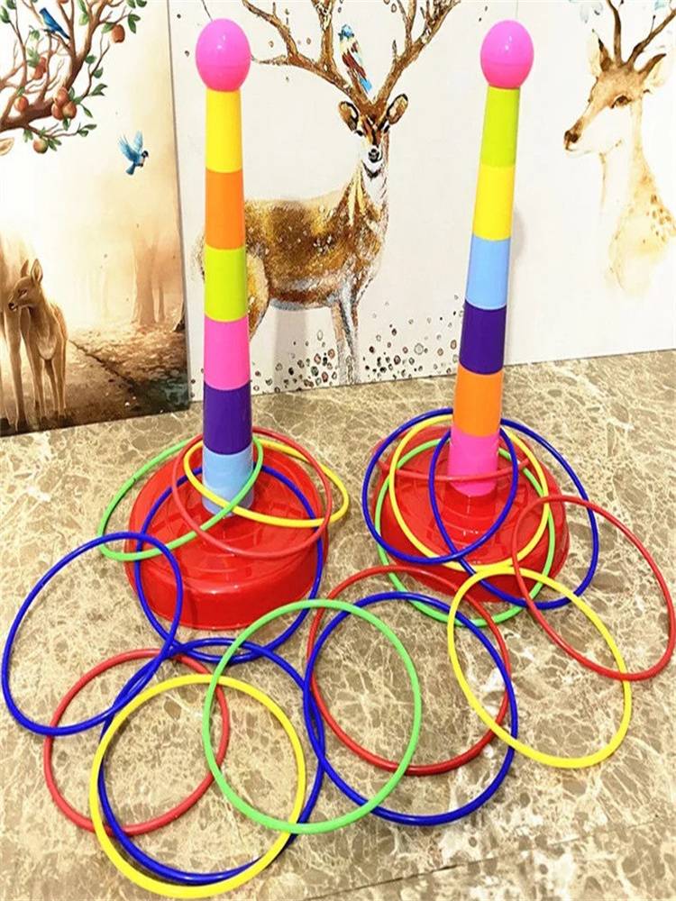 Kindergarten runs outdoor children toys, toys, children's sports equipment, indoor throwing group group creation game props